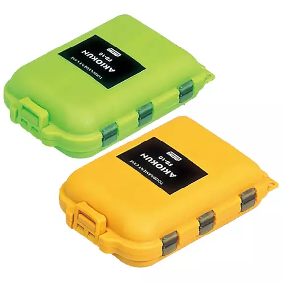 Коробка Meiho Fb-10 Akiokun 97x65x30mm к:yellow, фото , изображение 4
